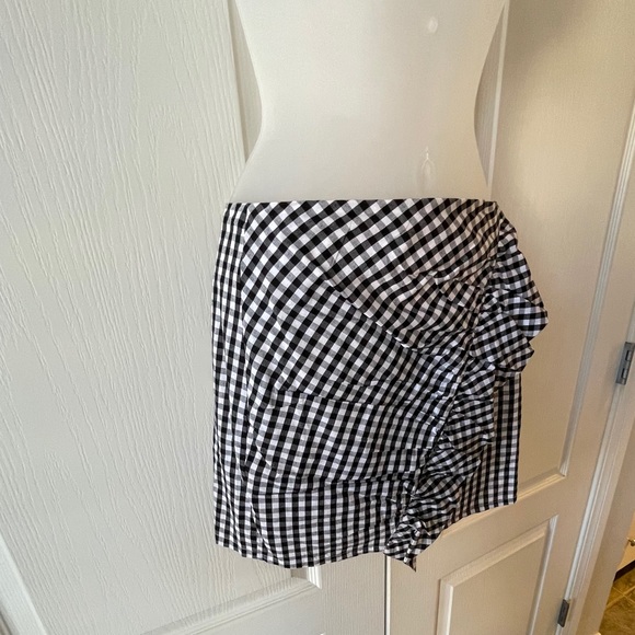 Lulus Gingham Ruffle Skirt - Picture 6 of 8